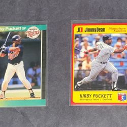 Kirby Puckett Trading Card Bundle