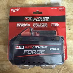 Milwaukee M18 Fuel Forged 8.0 Battery Brand New
