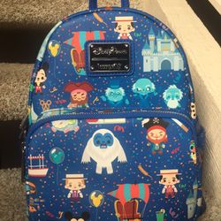 Disney parks Disneyland attractions Loungefly mini backpack