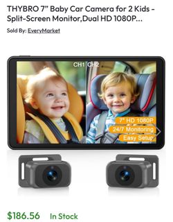 Thybro Car Baby Camara 