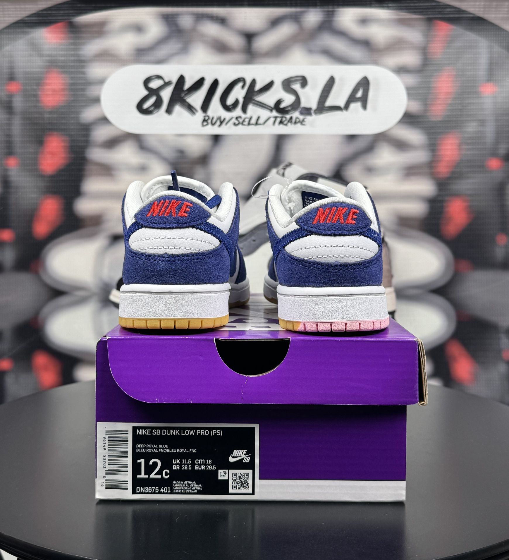 Nike SB Dunk Low “Los Angeles Dodgers”