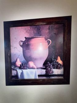 Framed Still Life Wall Art Print