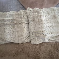 Snow Leopard Throw Pillows