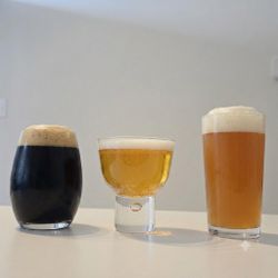 Toyo sasaki glass set of 3