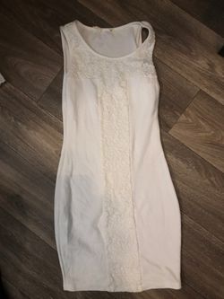 White dress size small