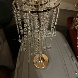 Gold Tall Center Pieces 