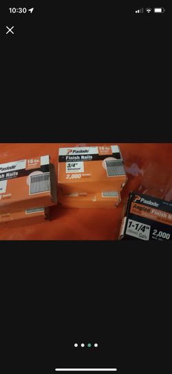 Finish Construction Nails 