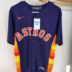 Houston Astros Nike Jersey in Navy Blue.
MENS MEDIUM