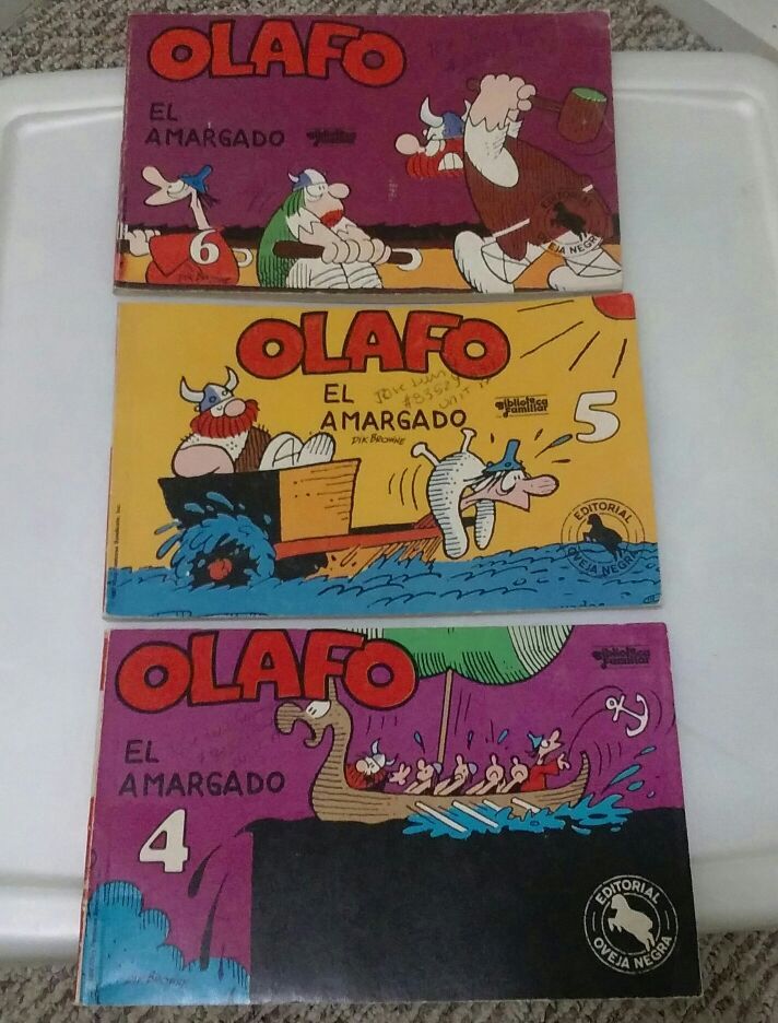 Olafo El Amargado #4-5-6