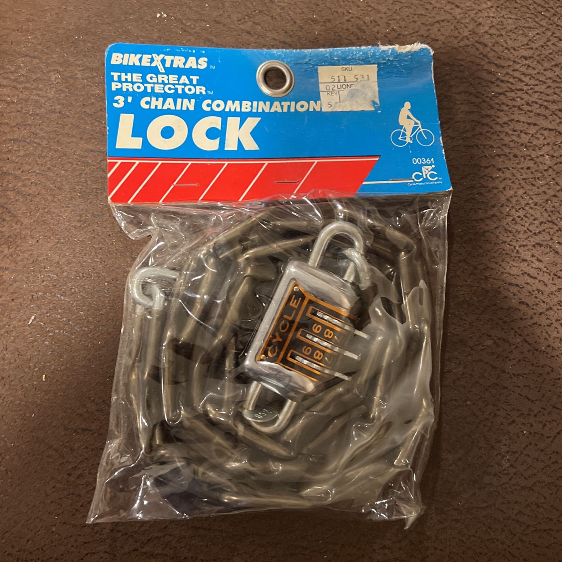 Brand New Vintage Bike Lock