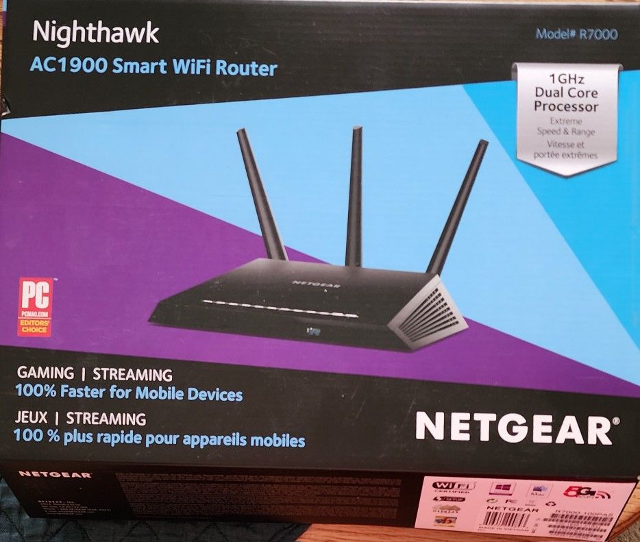 Netgear Nighthawk AC1900 Smart WiFi Router