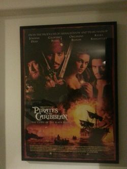 Pirates of the Caribbean poster