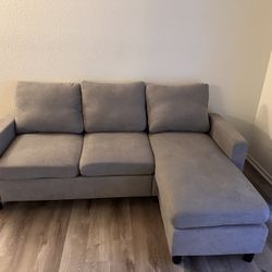 Grey  Sectional Couch