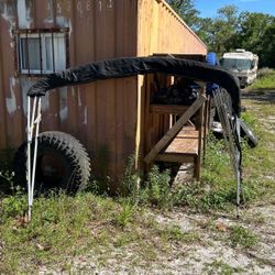 Black Boat Canopy 