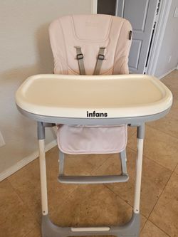 Infans highchair pink