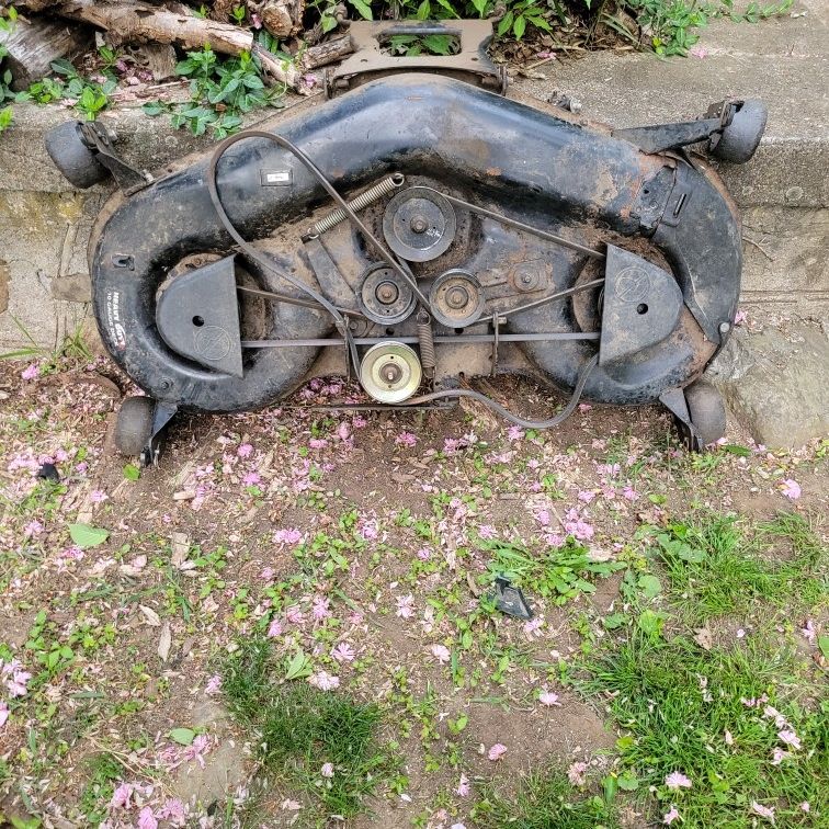 Craftsman Gt5000 Tractor 48 Inch Mower Deck for Sale in Wolcott