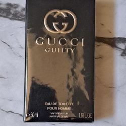 NEW & SEALED " AUTHENTIC GUCCI GUILTY MEN'S 1.6 OZ SPRAY 35$