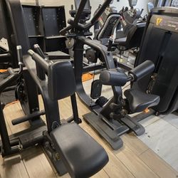 Matrix Ultra G7 Commercial Gym Equipment Bundle Leg Extension Lat Pull Down Seated Row Chest Press