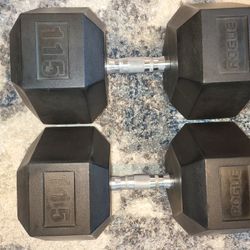 115lb Rogue Dumbells
