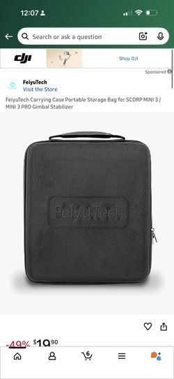 FeiyuTech Carrying Case Portable Storage Bag for SCORP MINI 3 / MINI 3 PRO Gimbal Stabilizer