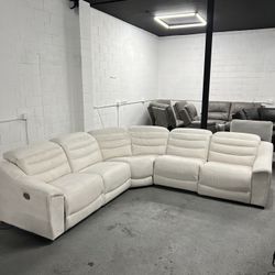 (Free Delivery) New Ashley Furniture Next-Gen Gaucho Power Sectional Sofa Couch