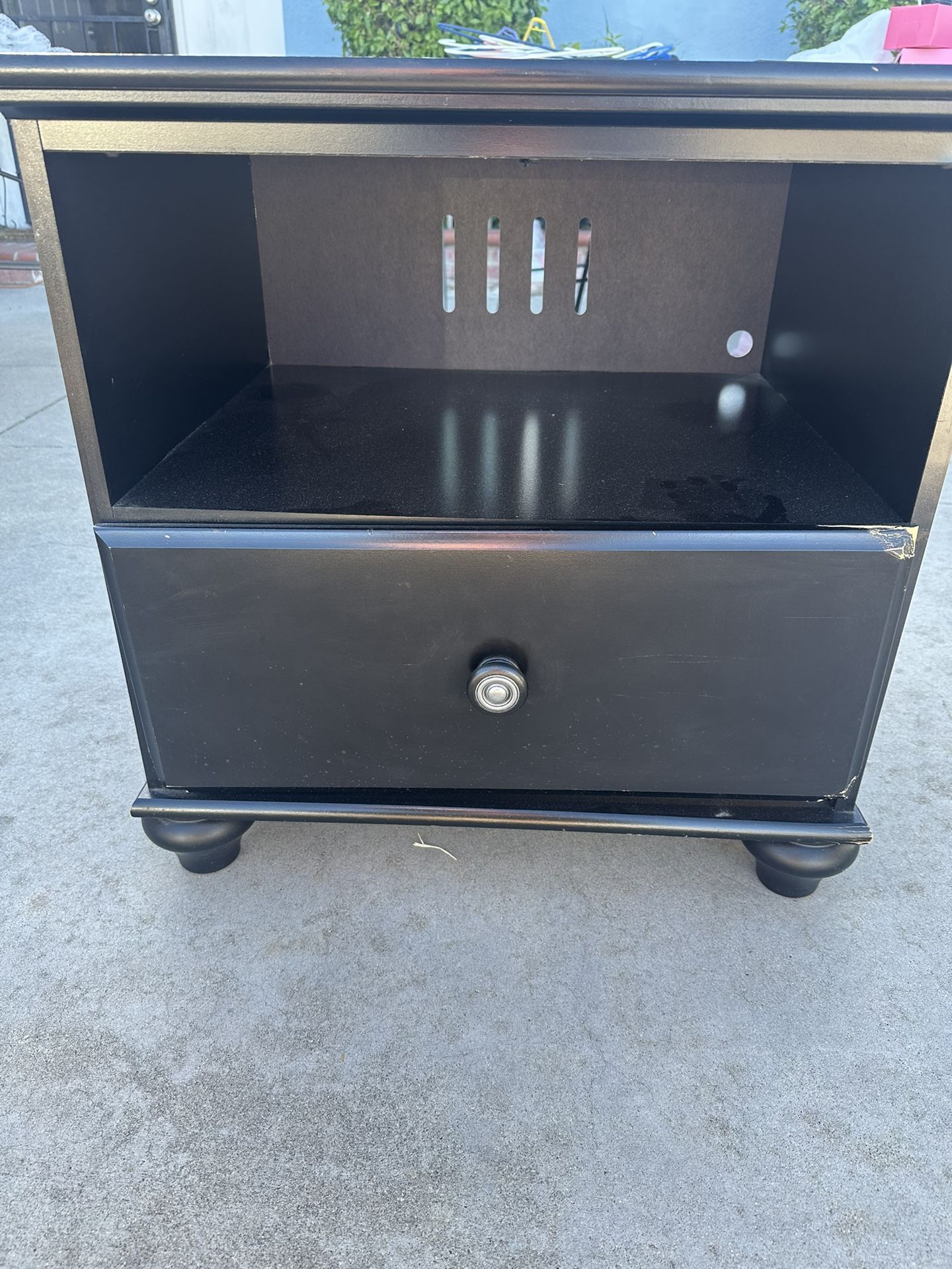Black End Table