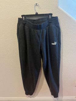 Women’s Gray Puma Jogger Pants-Size 1X