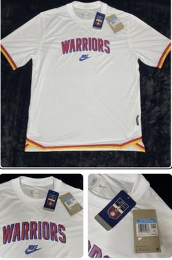 Golden State Warriors Pregame Nike Jersey Short sleeve Size Large