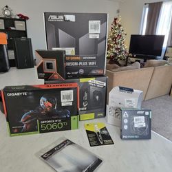 Custom Built Gaming PC (5060ti 16GB, 9600x, 4+1tb SSD)