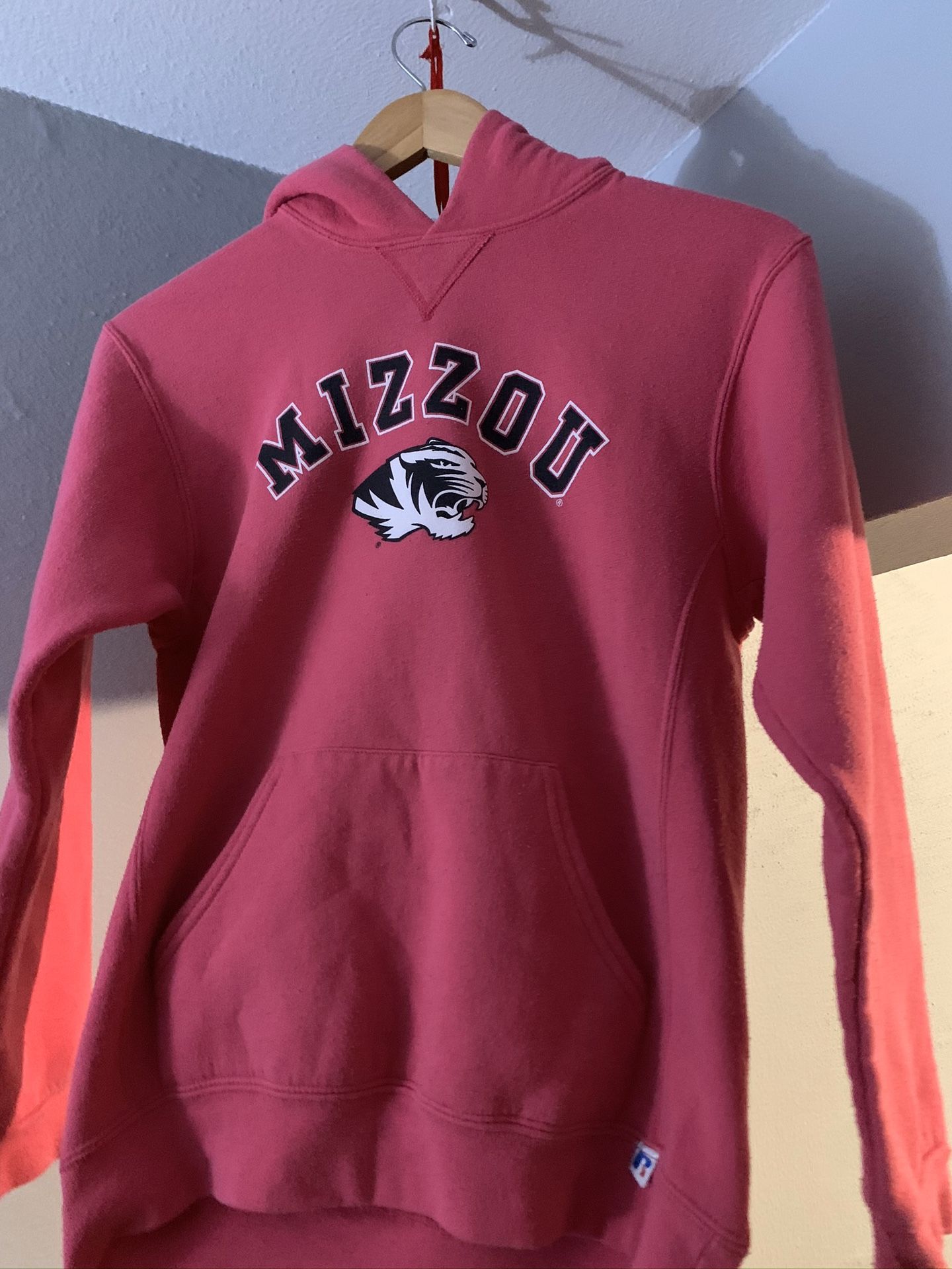Mizzou Pink Hoodie Russell Athletics Brand