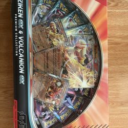 Pokemon Blaziken Ex and Volcanion Premium Collection 