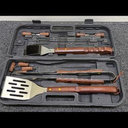 Chefmate 16-Piece BBQ Grill Set