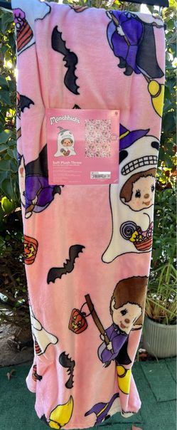 Halloween Monchhichi Blanket
