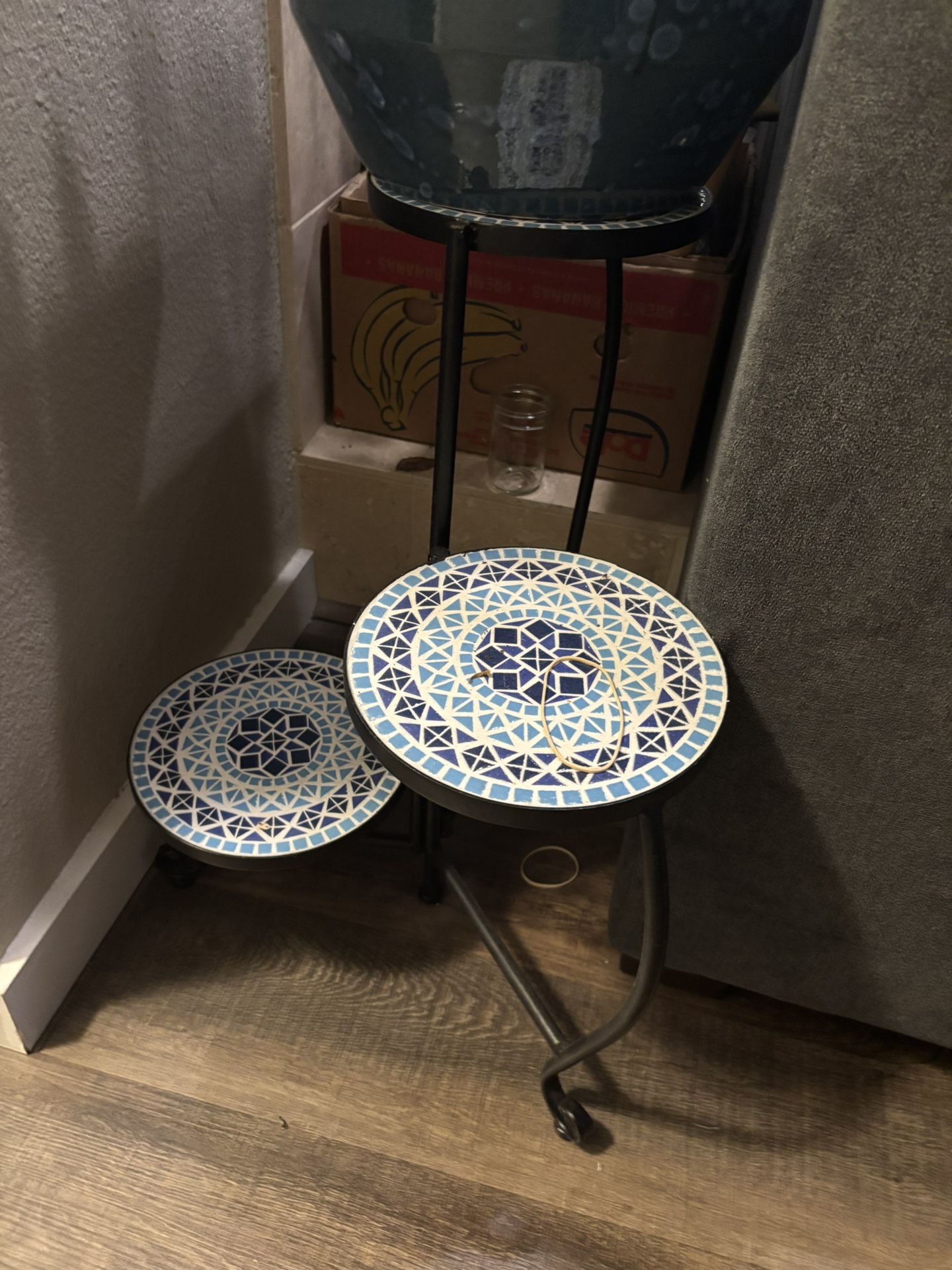 Three Tiered Metal Plant Stand