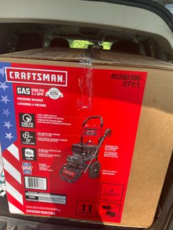 3100 craftsman power washer