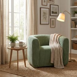 Regis 35" Swivel Chair, Forest