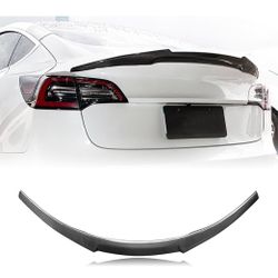 Tesla Model Y Rear Spoiler For Models 2021-2024. Sells On Amazon $180 Spoiler Color Black High gloss 