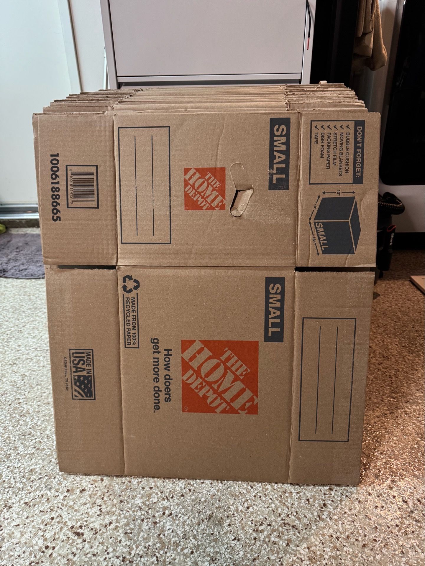 Home Depot Moving Boxes