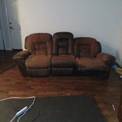 Used Leather Recliner Couch