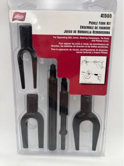 Lisle 41500 Pickle Fork Kit, Manual Handle and .401" Air Hammer Driver, 5-pcs