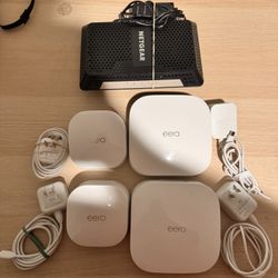 Eero Pro 6 System with Docsis 3.1 Modem