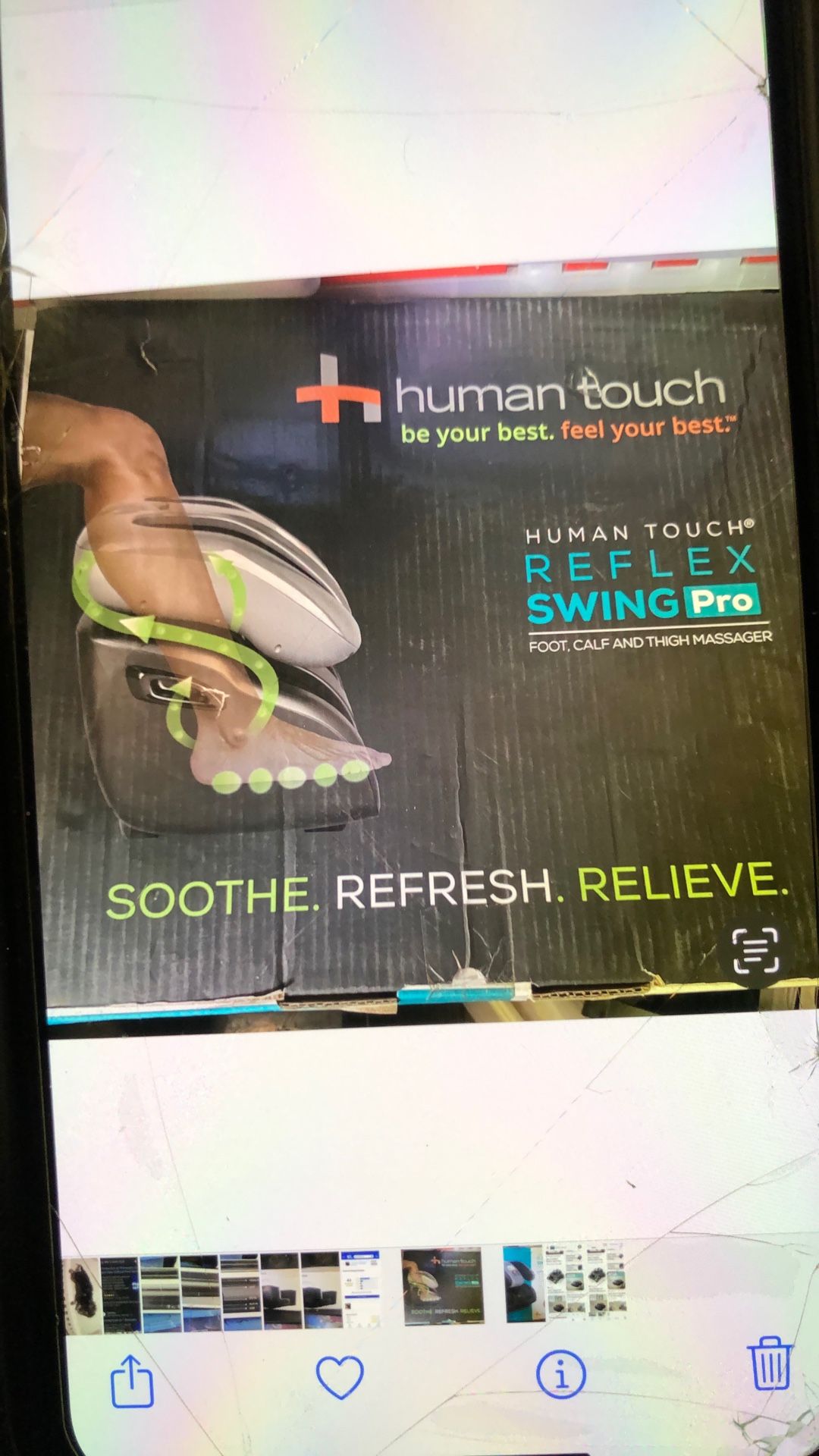 HUMAN TOUCH REFLEX SWING PRO