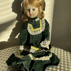 Vintage Porcelain Doll 