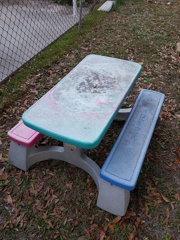 Kids bench