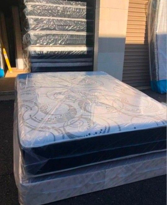 Queen Size Mattress regular With Box Spring Set Colchones Nuevos Queen Size Mattress 