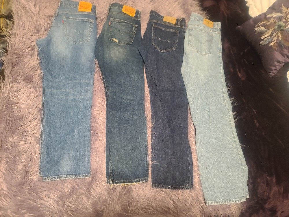  Levi, Chaps,  and Ralph Lauren Jeans 
