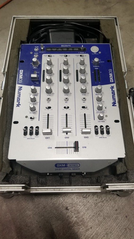Numark DXM09 DJ Mixer With Upgrades for Sale in Las Vegas, NV