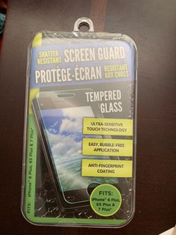 tempered glass screen protector for iPhone 6 plus, 6S Plus and 7 Plus
