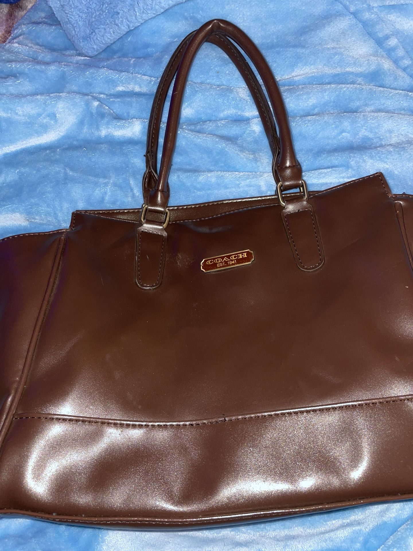 Brown Coach Bag
