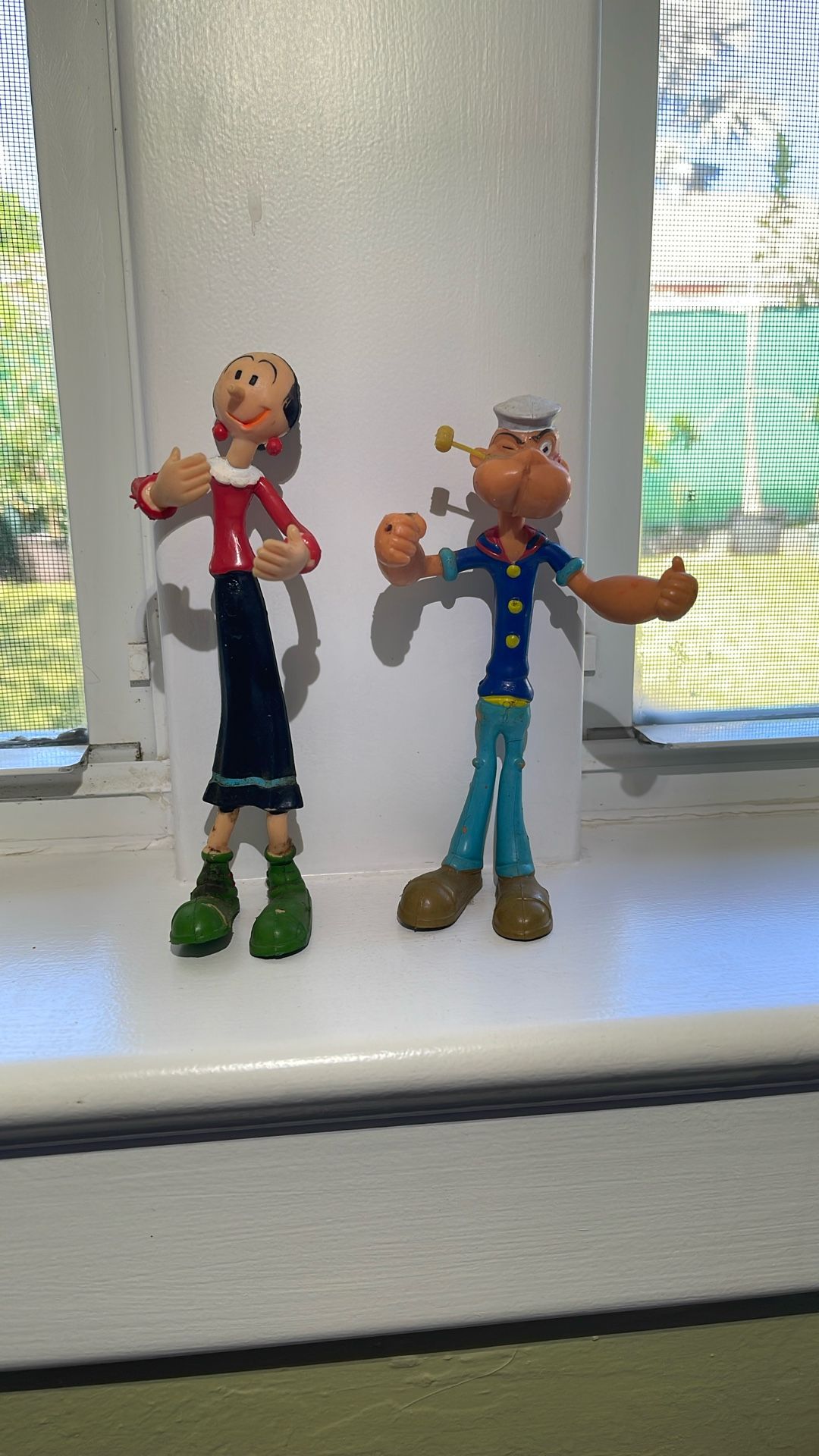 Popeye & Olive Oil Action Figurines 